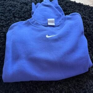 Nike primary blue crewneck sweatshirt
